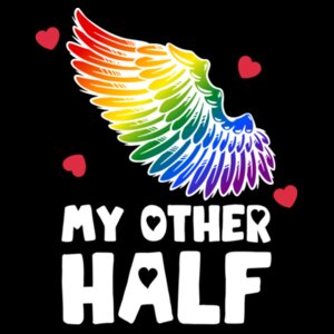My Other Half (Right) - Pride Tee Design