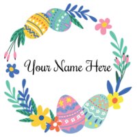 Custom Easter Wreath Design