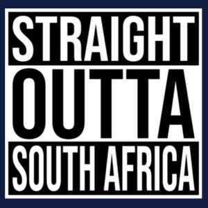 Straight Outta South Africa - Dark - Junior Hoodie Design