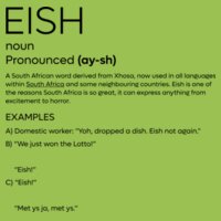 EISH! - Unisex Short-sleeve T-shirt 140g Design