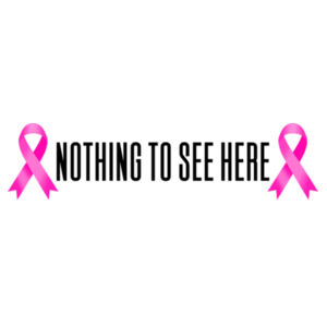 Nothing To See Here - Unisex Platinum Short-sleeve T-shirt Design