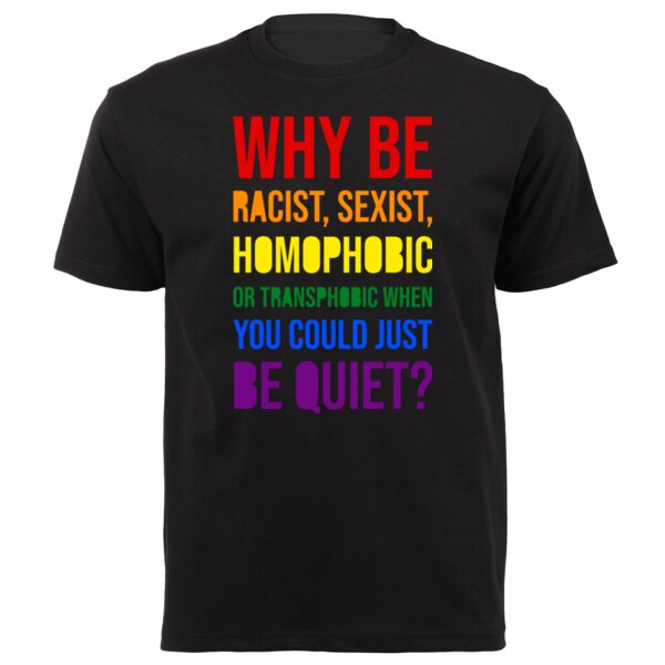 Why Be? - Pride Tee Thumbnail