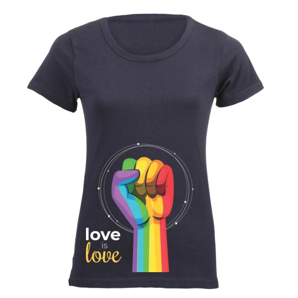 Love is Love Fist - Pride Tee Thumbnail