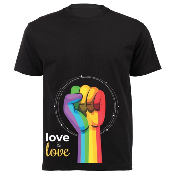 Love is Love Fist - Pride Tee Thumbnail