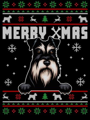 Christmas Shnauzer