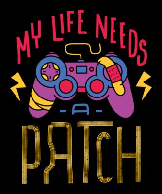 8797 GamerPatchTshirt PR t shirt
