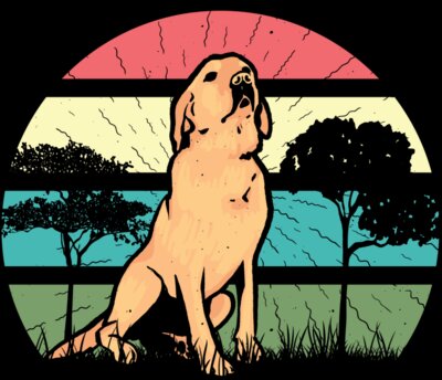 11802 Retro Retriever t shirt PR hoodie