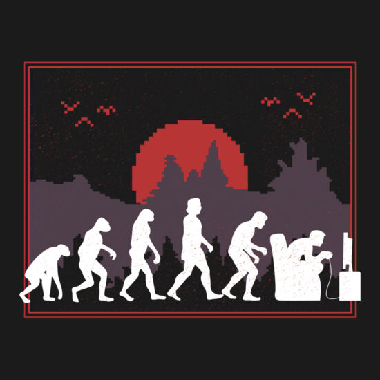 GamingEvolutionTshirt PR hoodie Thumbnail