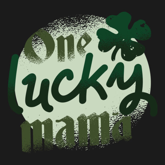 one Lucky mama tshirt 01 Thumbnail