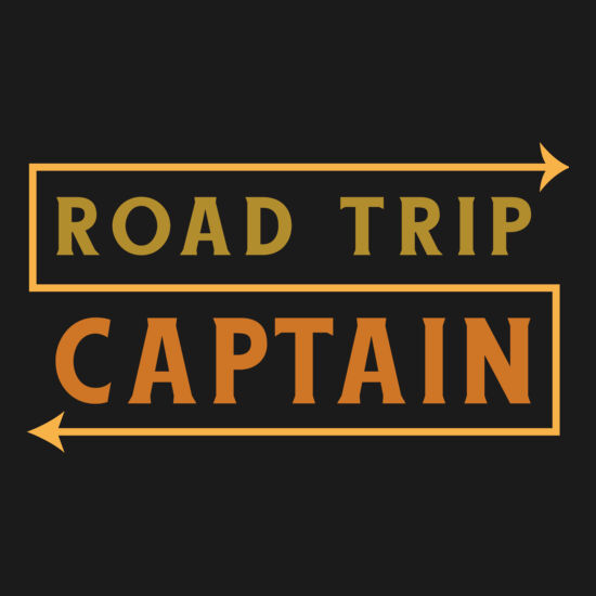 road trip captain lettering by Vexels Thumbnail