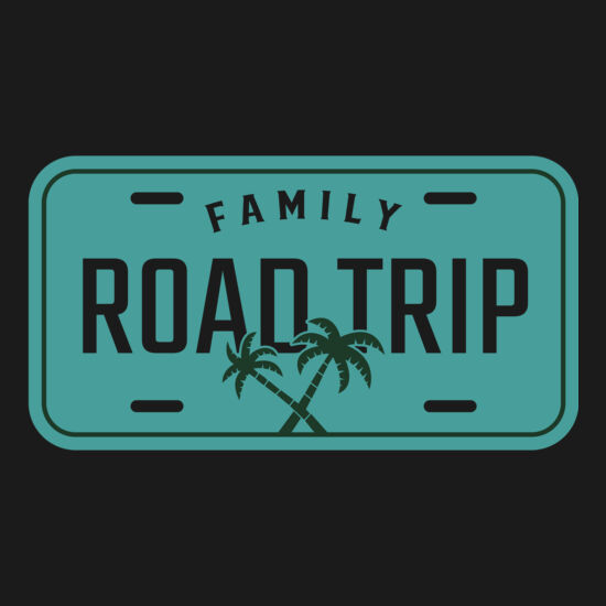 family road trip palms design by Vexels Thumbnail