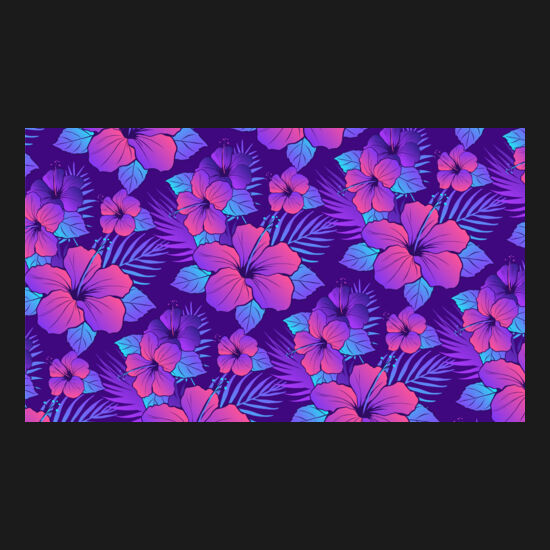 5476 Floral hibiscus pattern EP Thumbnail