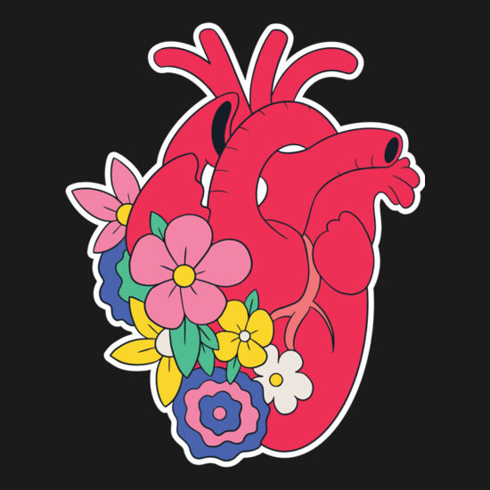 5600 HeartFlowerTshirt PR Thumbnail