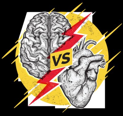 Heart vs the Brain