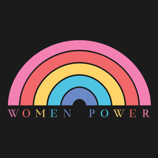 RainbowWomenPowerTshirt PR2 01 Thumbnail