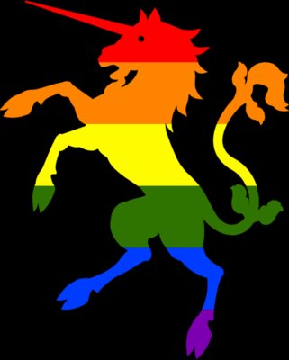 Galloping Gay Unicorn