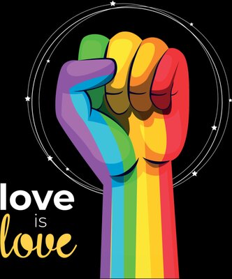 Love is Love Hand