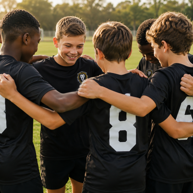Custom sports team apparel for schools and clubs