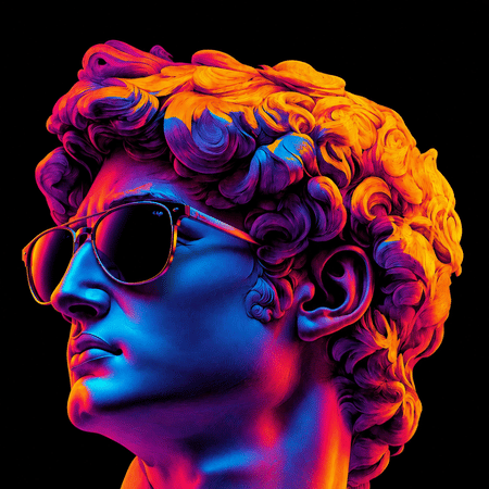 DTF++ print showing extended colour range on garment