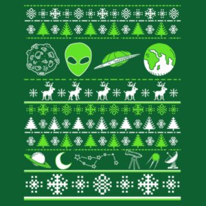 Alien Christmas Design