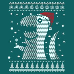 Dinosaurus Santa Design