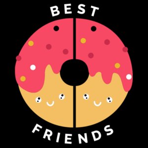 Best Friends Doughnuts Design