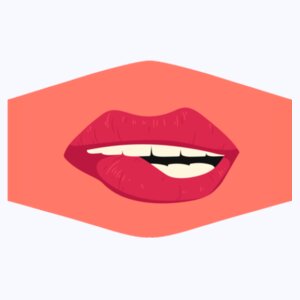 Sexy Lips Mask Design