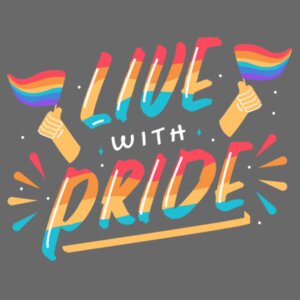 Live with pride  Design