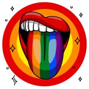 LGBTQ+ Tongue - Pride Tee Design