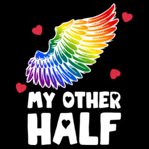 My Other Half (Left) - Pride Tee Design