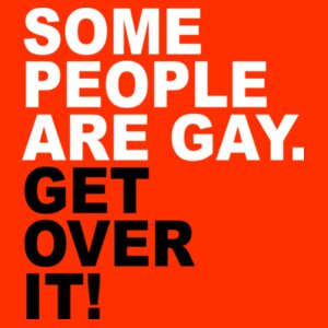 Some People Are Gay - Pride Tee Design