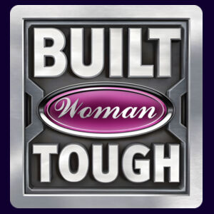 Woman - Built Tough (Ladies Short-sleeve T-shirt) Design