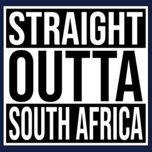 Straight Outta South Africa - Dark - Unisex Long-sleeve T-shirt Design