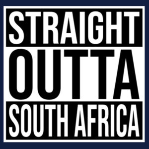 Straight Outta South Africa - Dark - Junior Hoodie Design