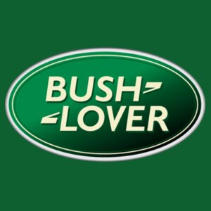 Bush Lover - Unisex Platinum Short-sleeve T-shirt Design