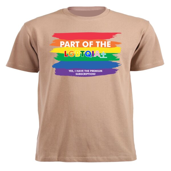 LGBTQIA+ Premium - Pride Tee Thumbnail