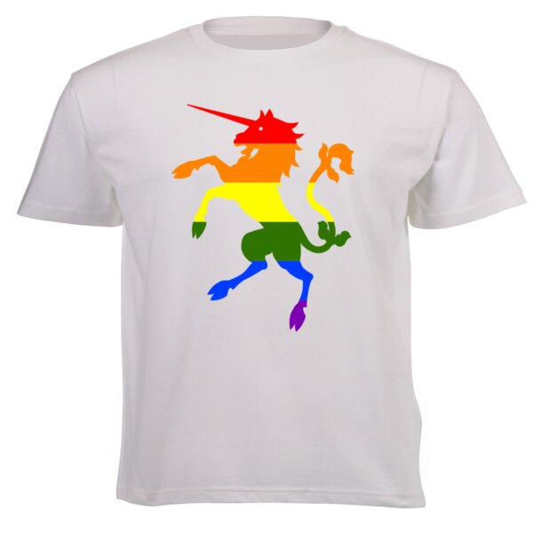 Galloping Gay Unicorn - Pride Tee Thumbnail