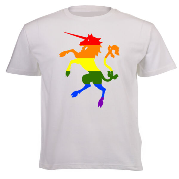 Galloping Gay Unicorn - Pride Tee Thumbnail