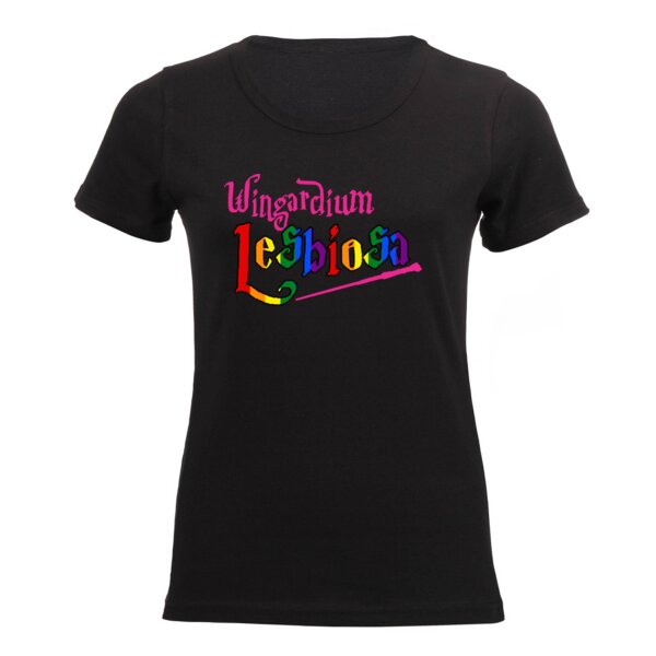 Wingardium Lesbiosa - Pride Tee Thumbnail