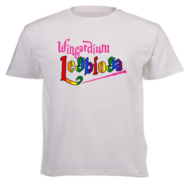 Wingardium Lesbiosa - Pride Tee Thumbnail