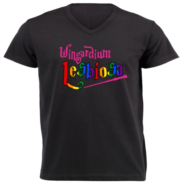 Wingardium Lesbiosa - Pride Tee Thumbnail