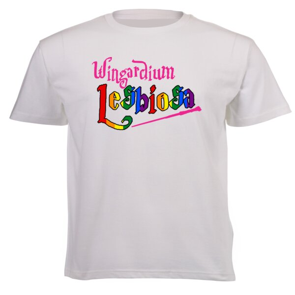 Wingardium Lesbiosa - Pride Tee Thumbnail