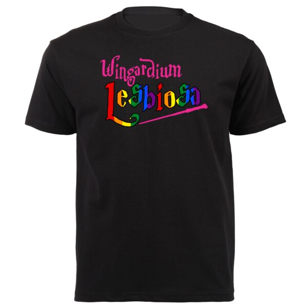Wingardium Lesbiosa - Pride Tee Thumbnail