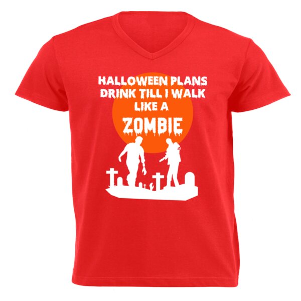 Like a Zombie (White Text Version) - Halloween Tee Thumbnail