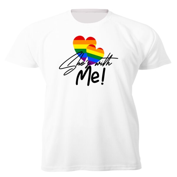 She's with Me - Pride Tee Thumbnail