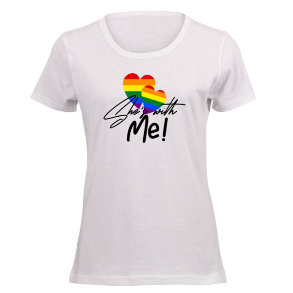 She's with Me - Pride Tee Thumbnail