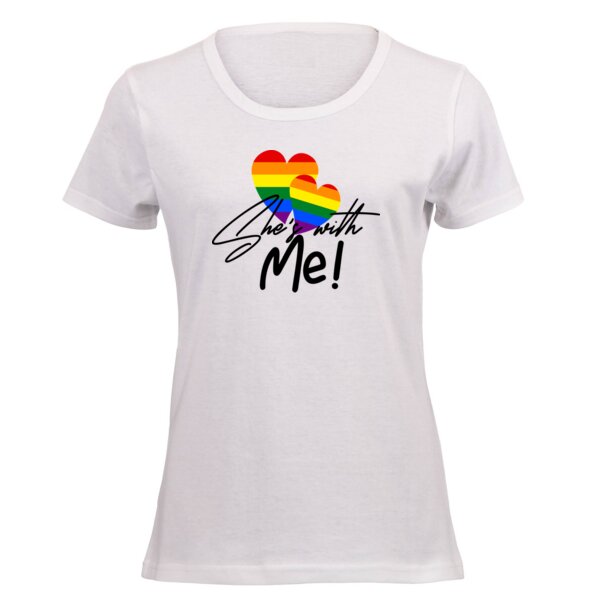 She's with Me - Pride Tee Thumbnail