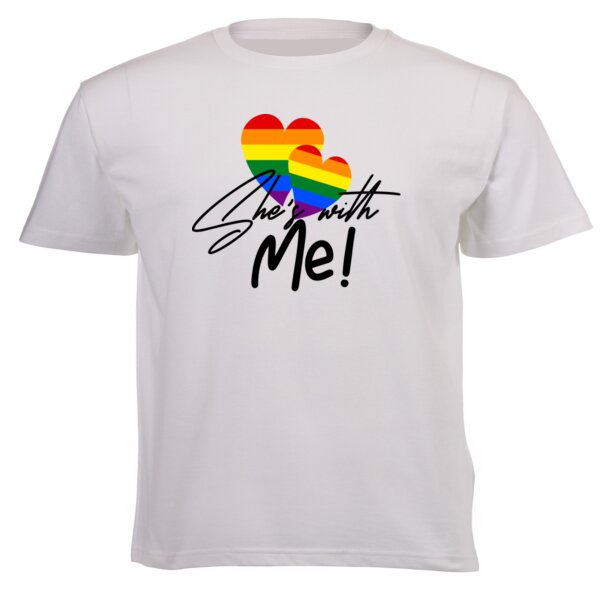 She's with Me - Pride Tee Thumbnail