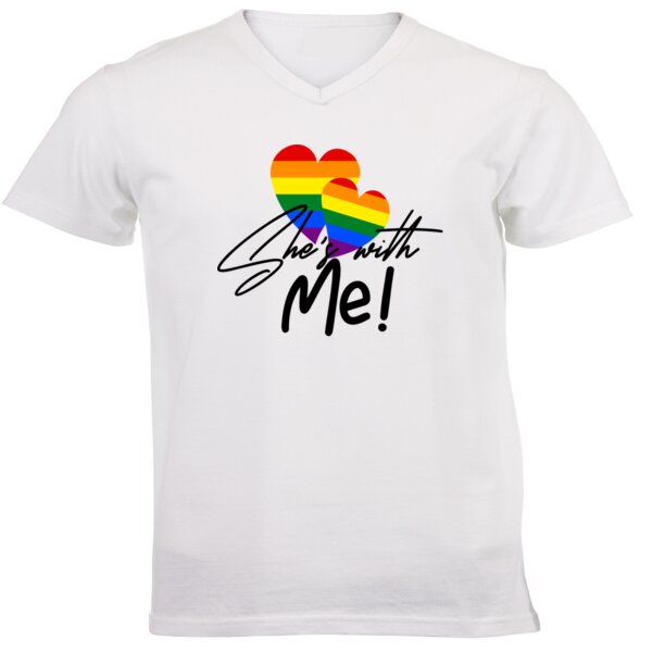 She's with Me - Pride Tee Thumbnail