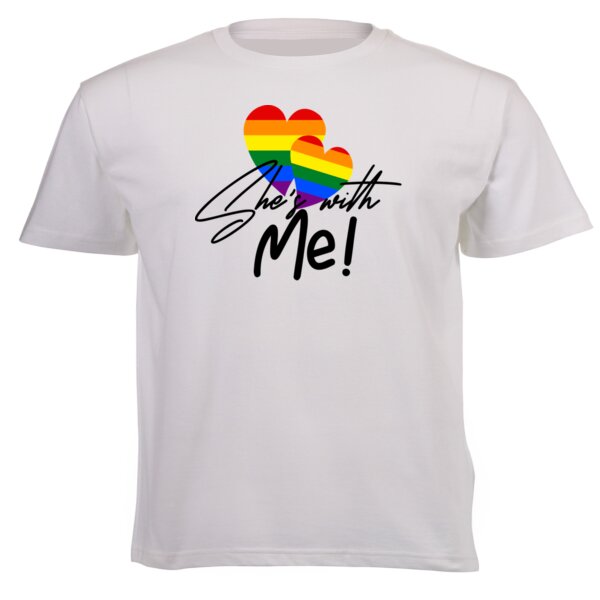She's with Me - Pride Tee Thumbnail
